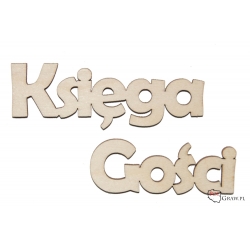 Księga Gości - napis A304